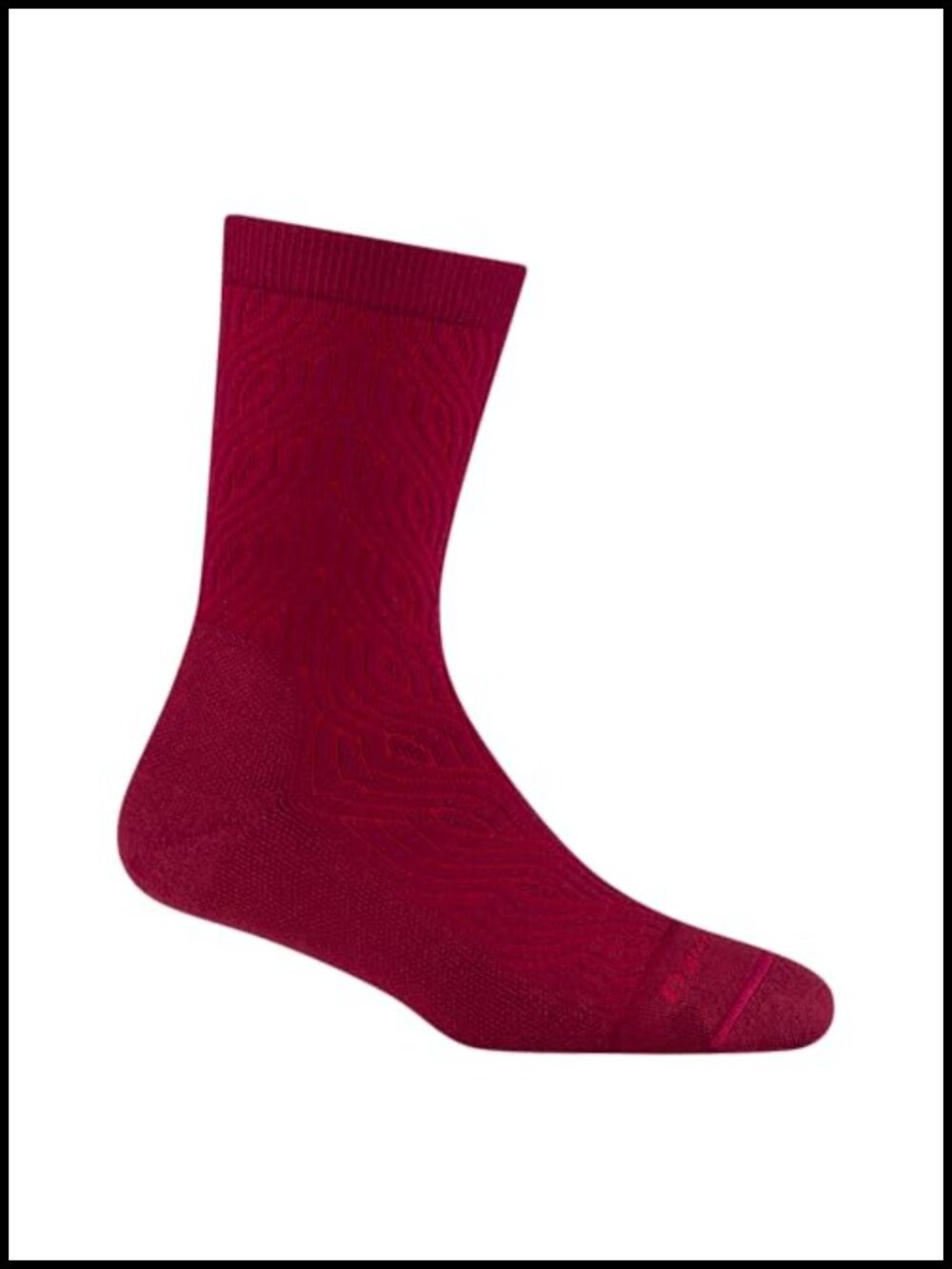 Merino Wool Cable Knit Crew Calf Socks Cushioned Everyday